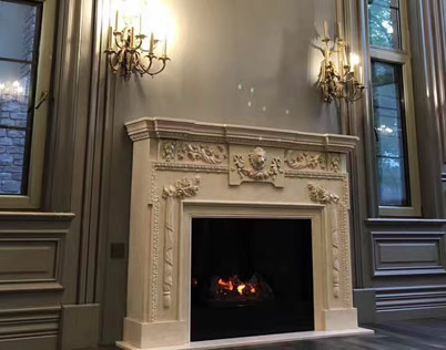 石材壁爐架 |  YF-路易十六