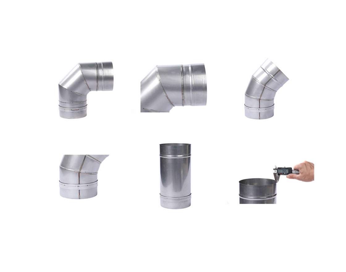 壁爐配件 | YF-煙管/彎頭/煙帽/腰帶/支架