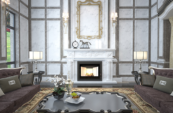 燃木壁爐案例丨湘潭 · 韶山