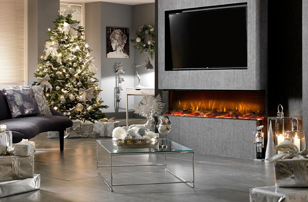 壁爐和電視完美搭配組合的7個方法