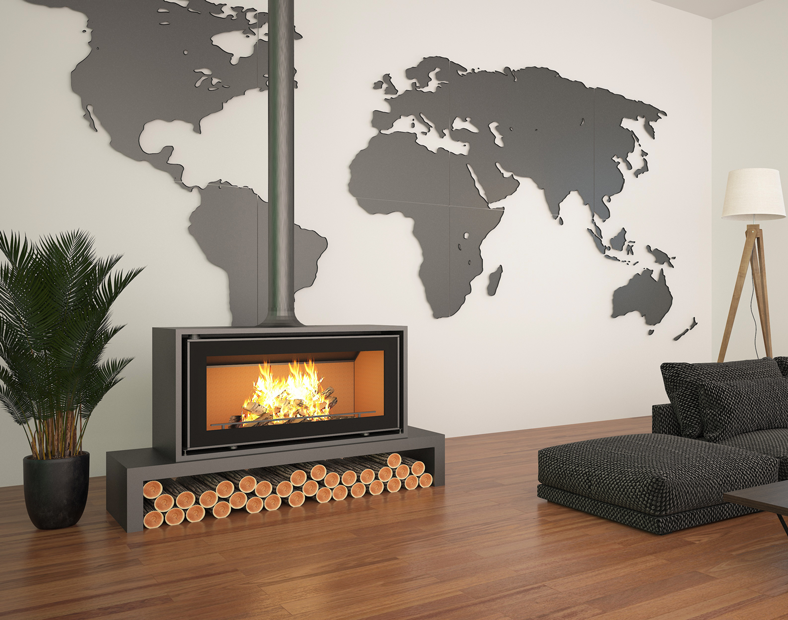 燃木壁爐 | 德系專利款 YF-DW12